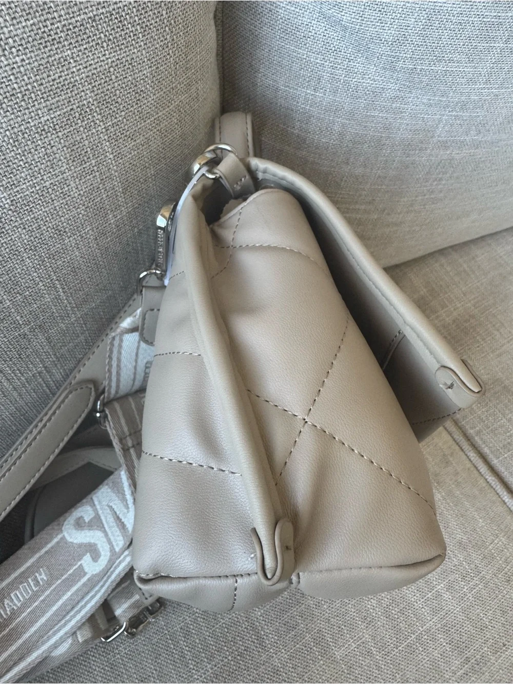 Steven Madden tan crossbody bag NWT